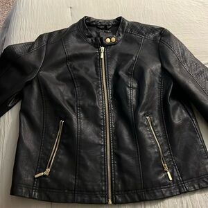 Pleather jacket